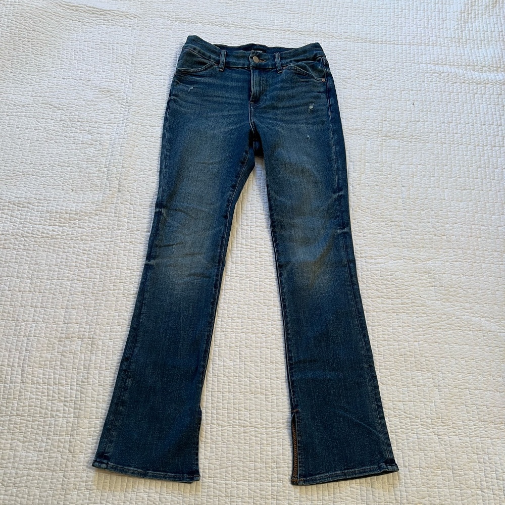 Express Skyscraper Jeans Medium Wash Size Small Short